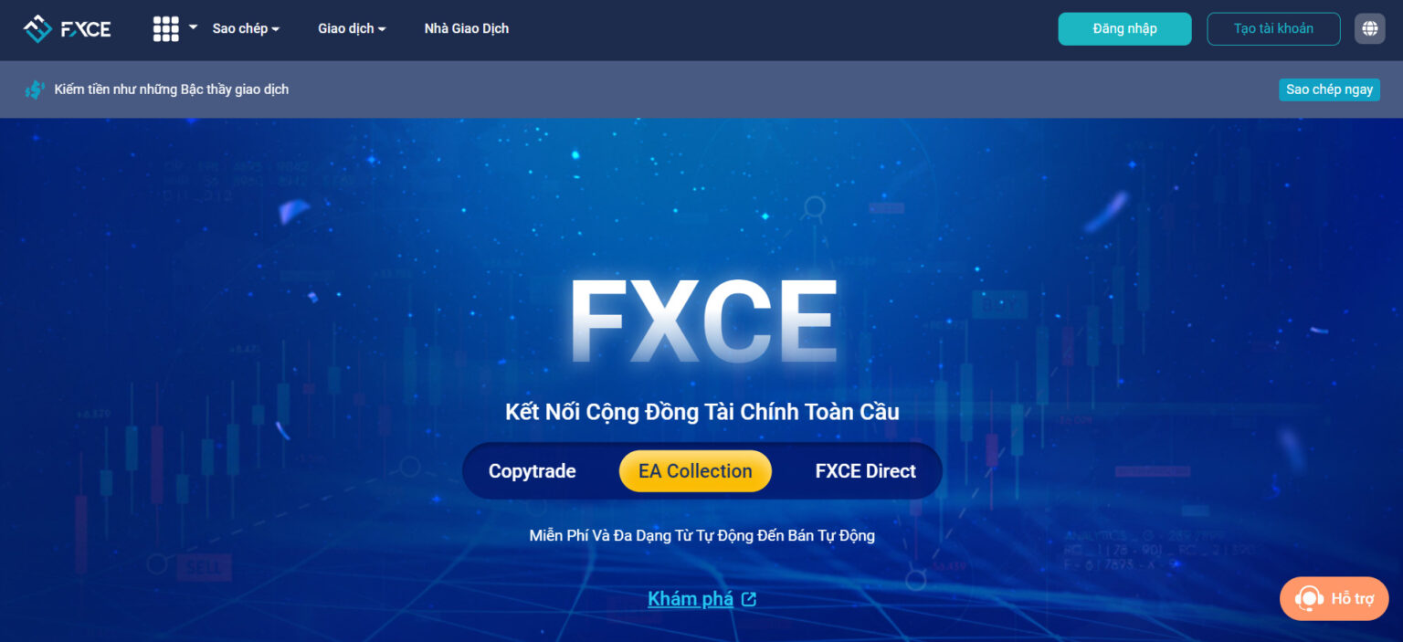 FXCE - Hạt giống Việt tiềm năng trong nền tảng giao dịch xã hội?
