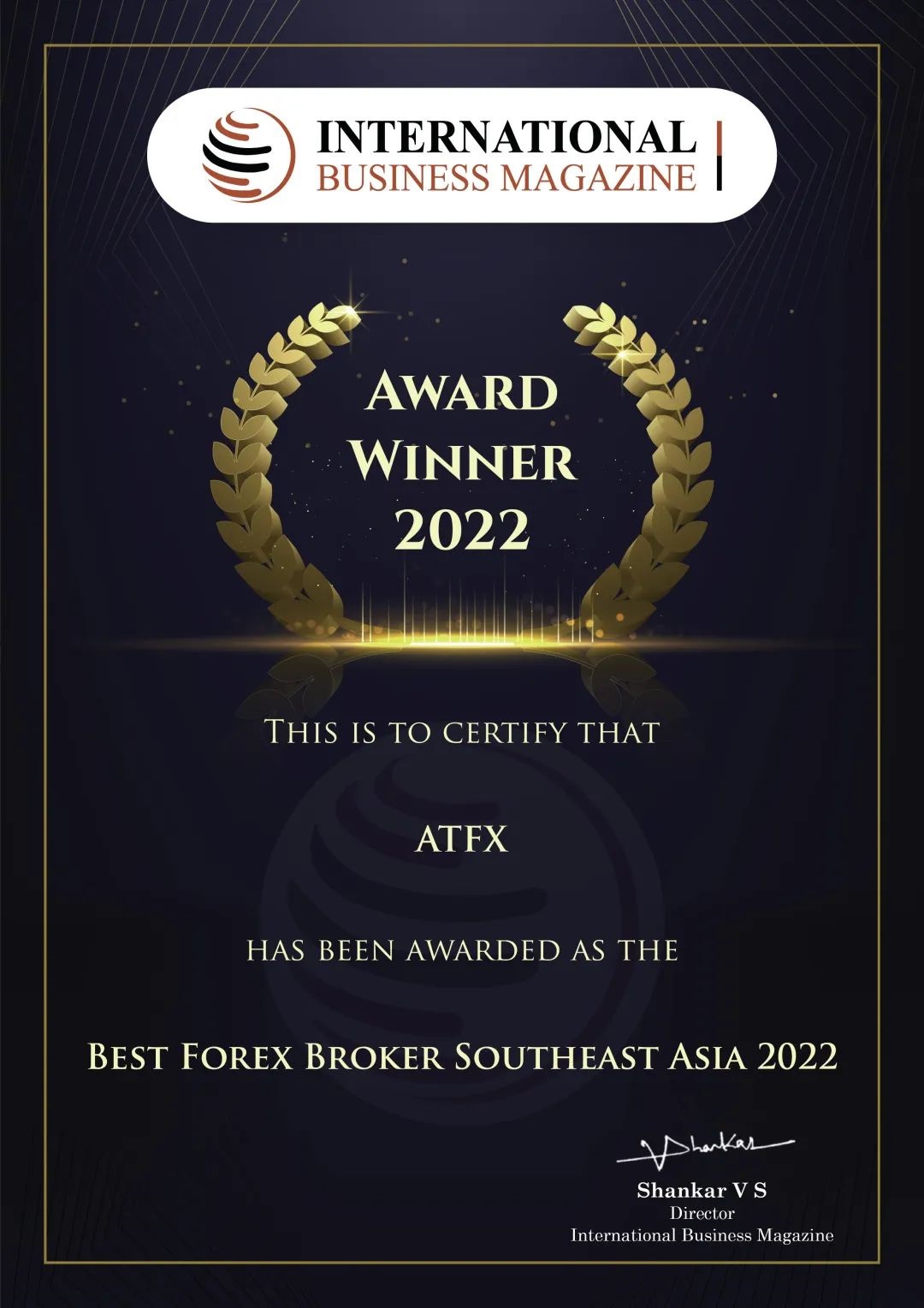 ATFX được trao giải thưởng “Nhà môi giới CFD Tốt nhất năm 2022 tại khu vực Đông Nam Á”