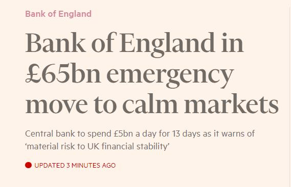 Lý do Thị trường đang quay đầu: BoE đang chĩa "đại bác" ra