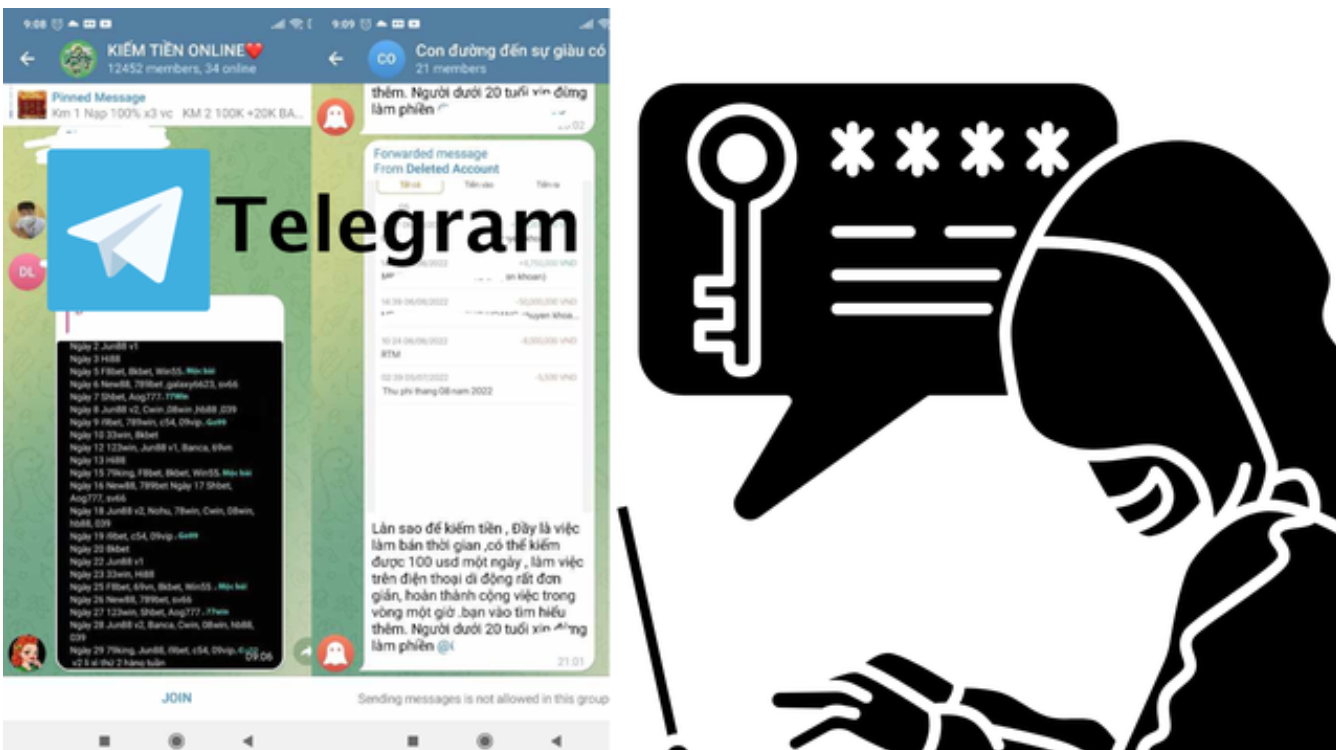 Công an Hà Nội hướng dẫn bảo mật tài khoản Telegram, tránh bị 'lùa'