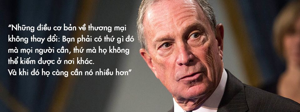 Huyền thoại Michael Bloomberg chia sẻ câu chuyện cuộc đời