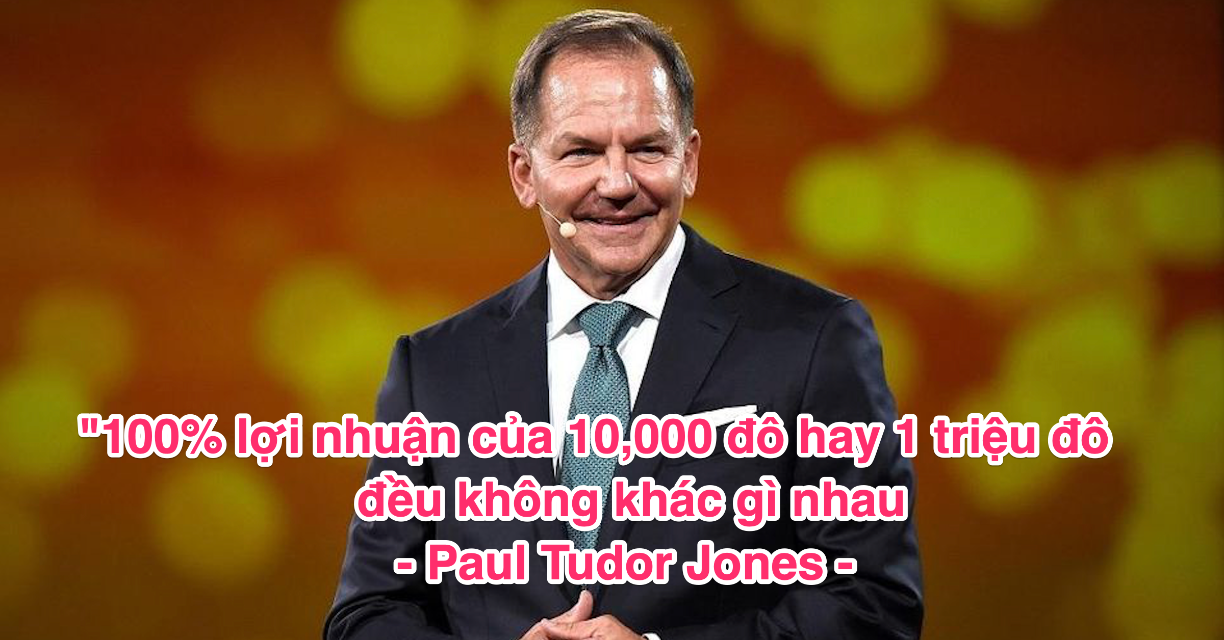 Paul Tudor Jones xác nhận có hơn 1% tài sản bằng Bitcoin