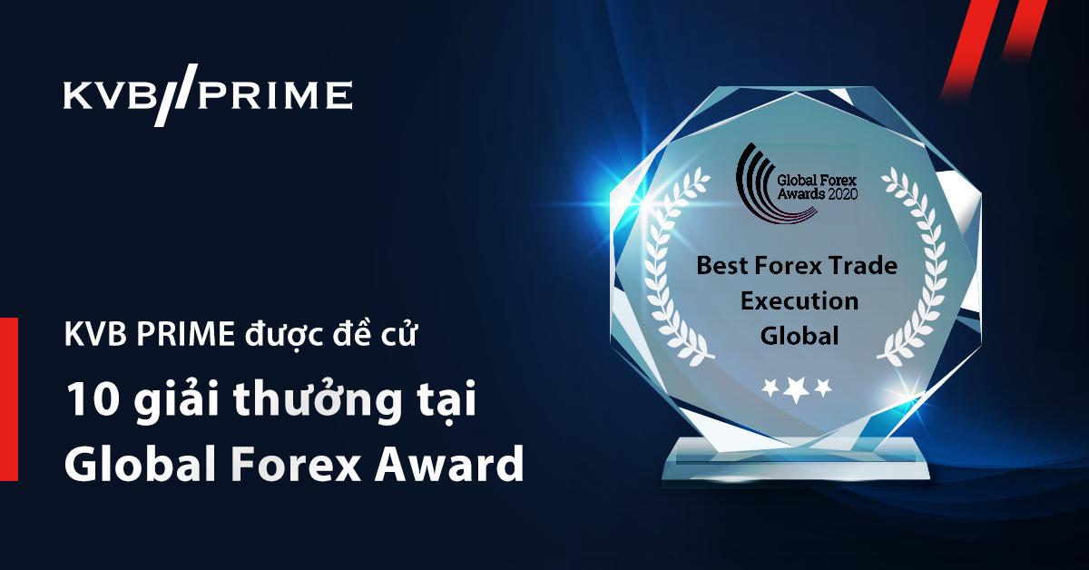 KVB PRIME được đề cử 10 giải thưởng tại Global Forex Award