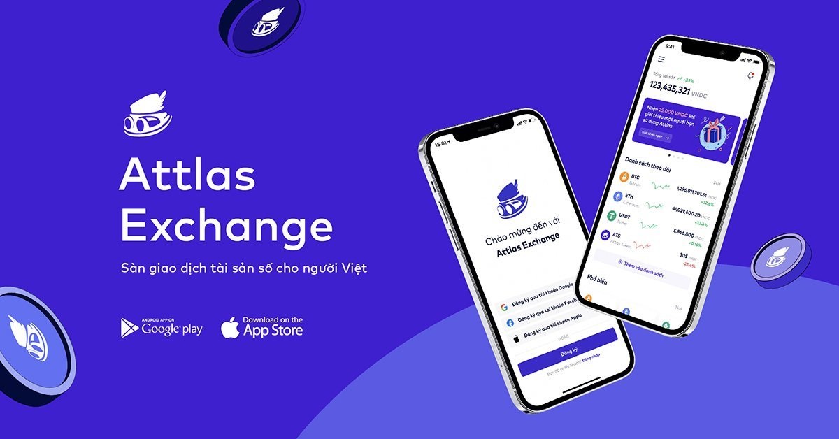 Sàn Attlas Exchange vượt hạng Binance trên iOS ngay ngày ra mắt