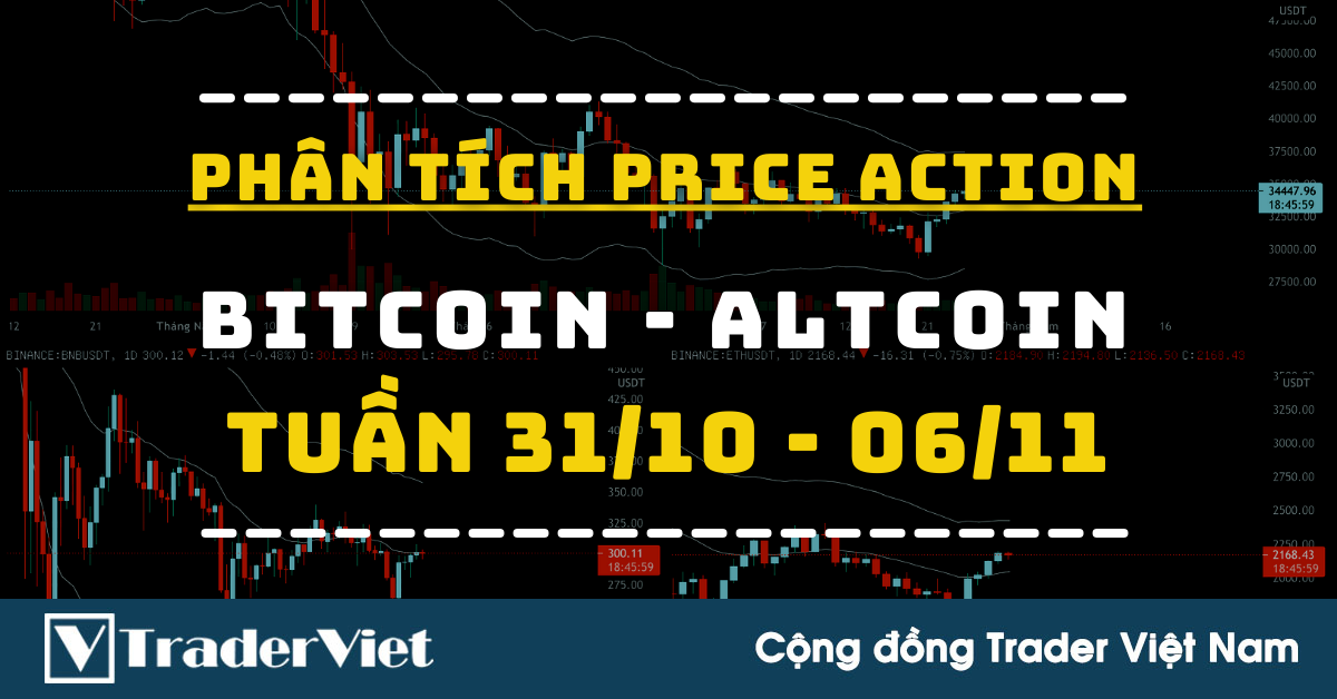 Phân Tích BITCOIN - ALTCOIN Theo Price Action Tuần 30/10-06/11