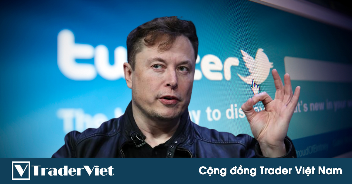 Tin nóng tài chính đầu ngày 05/04 - Elon Musk mua 9,2% cổ phần của Twitter, trở thành cổ đông lớn nhất nền tảng!