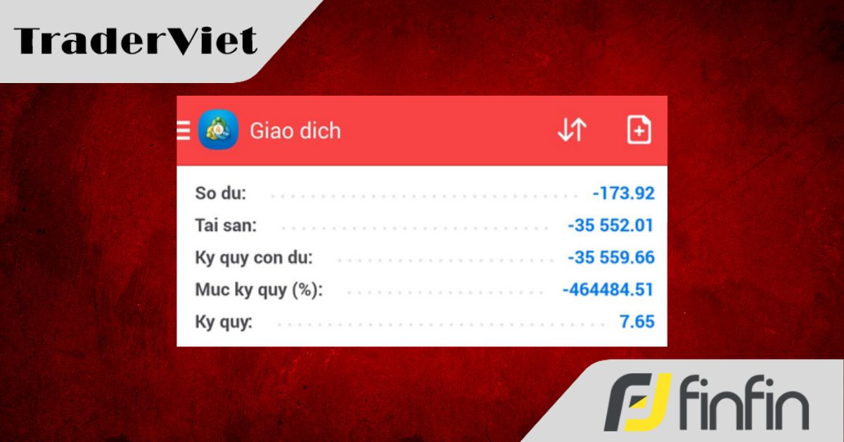 Trader Việt cháy tài khoản hơn 35.000 đô la, mất toàn bộ vốn tích góp