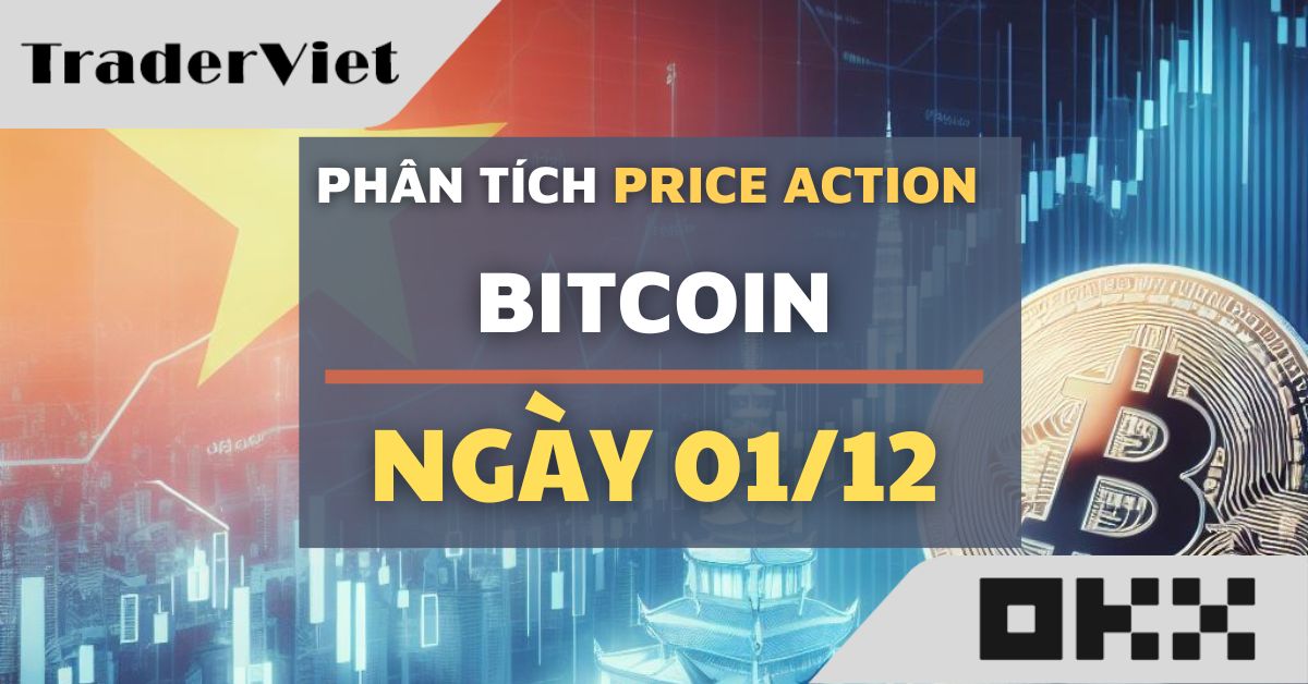 Phân tích Bitcoin hôm nay (01/12) - Combo Price Action gợi biến động lớn